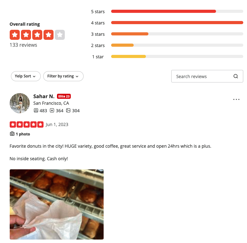 Yelp-reviews-example