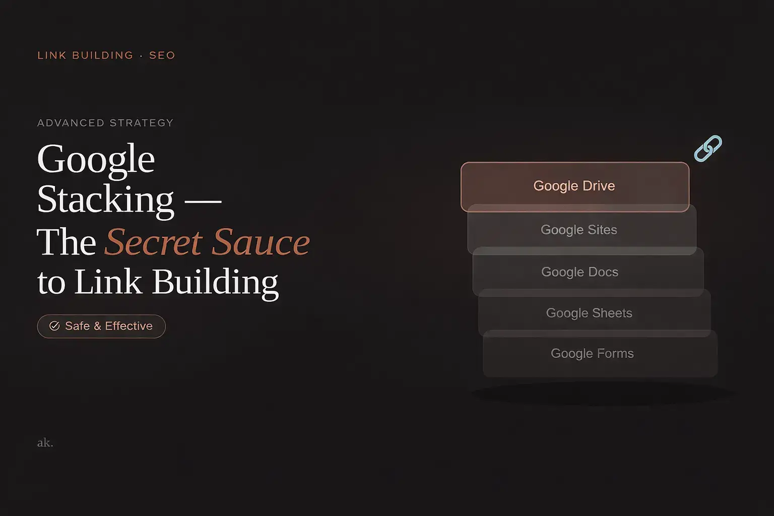 Google-stacking- for SEO